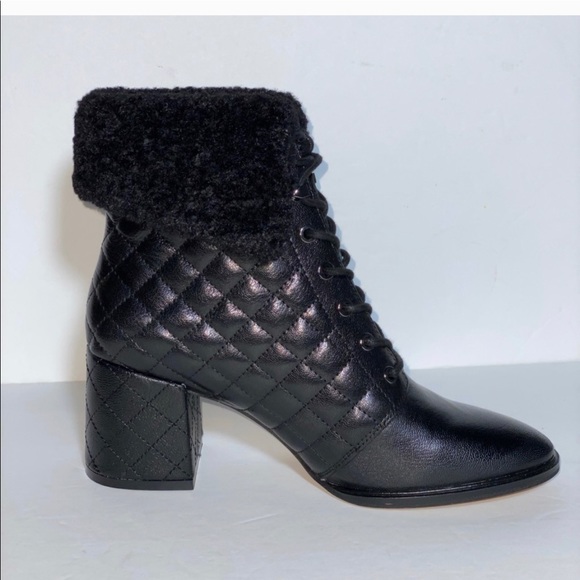 kARLLAGERFELD CANTYN Black Leather Booties # 9.5 - Picture 5 of 11